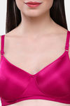 Maroon Clothing Padded Non Wired Full Coverage T-Shirt Bra (Pack of 2) - Multicolor — thumbnail 5